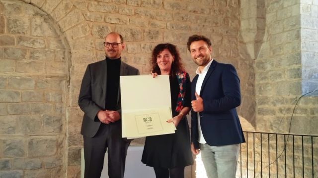Baakse Beek wins honorary certificate Gubbio Prize 2024!