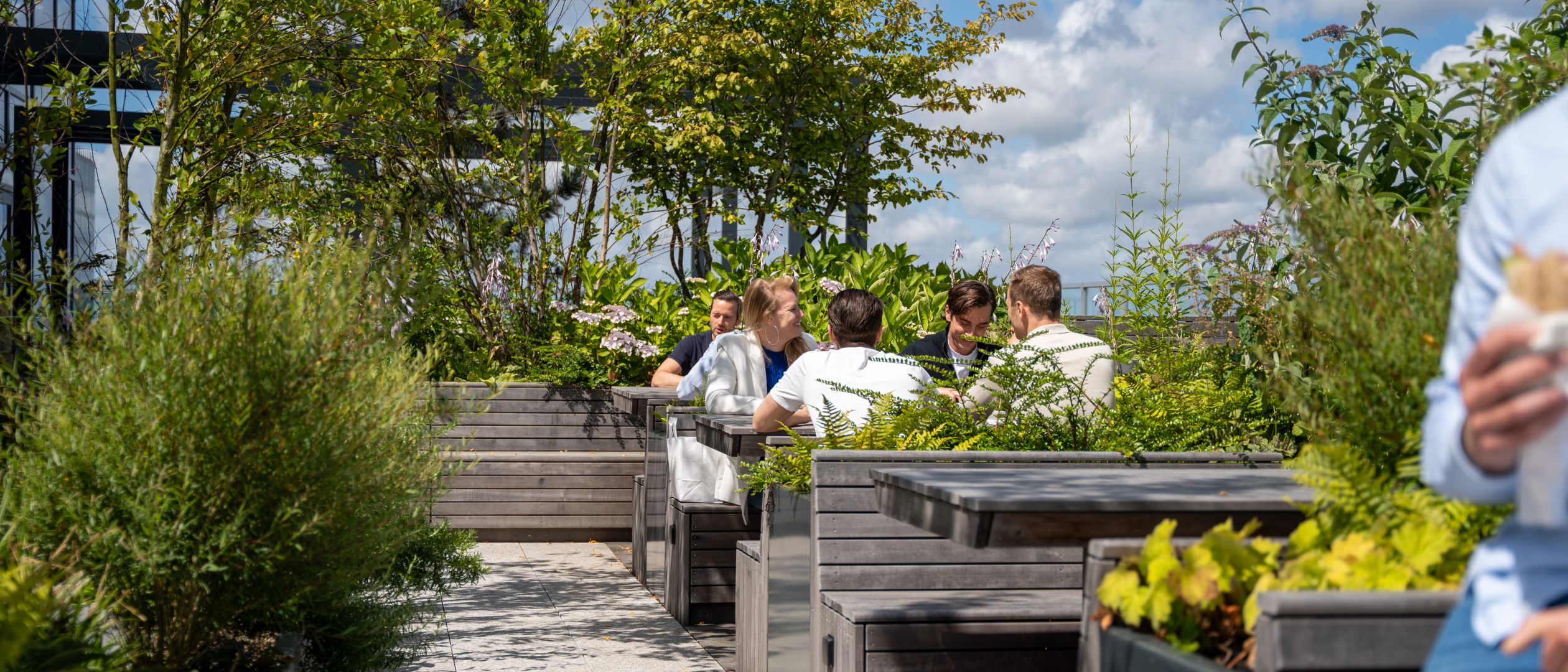 Rooftop gardens WTC Tower Ten