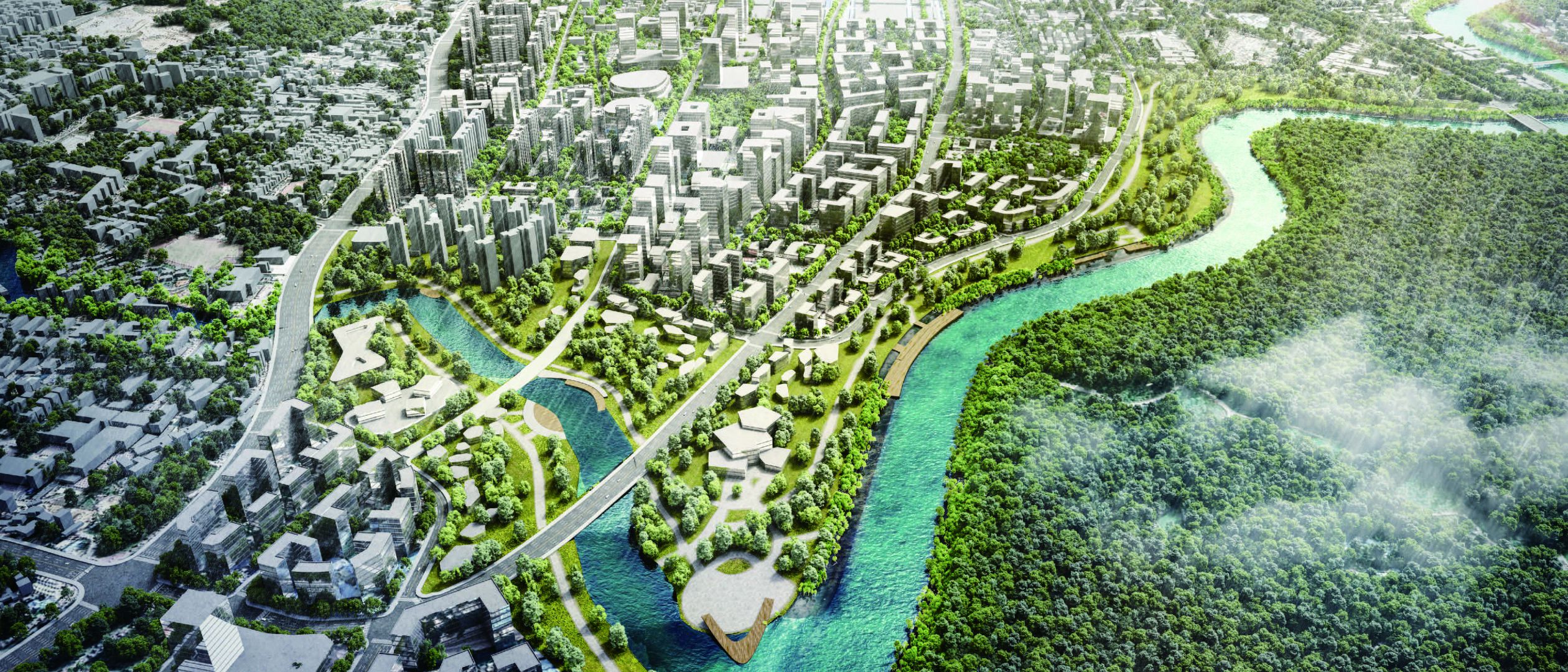 Longgang Riverpark Shenzhen