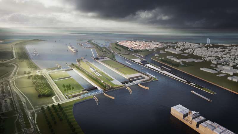 Landschapsplan Nieuwe Sluis Terneuzen (NST) , Terneuzen