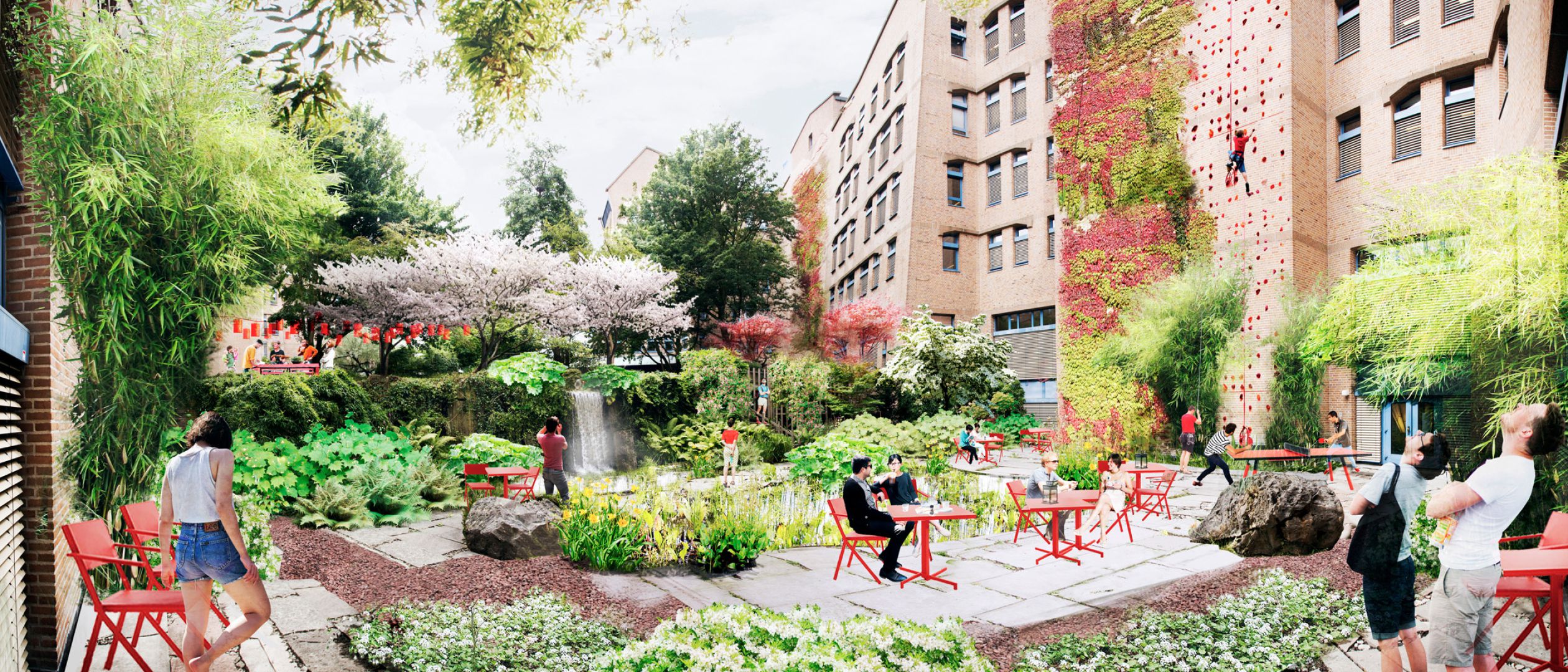 Campus ING Bank Tuinen Amsterdamse Poort, Amsterdam