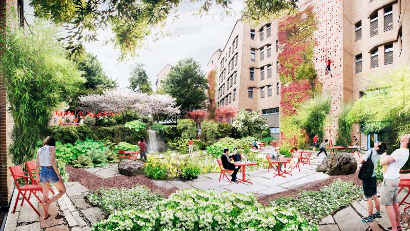 Campus ING Bank Tuinen Amsterdamse Poort, Amsterdam