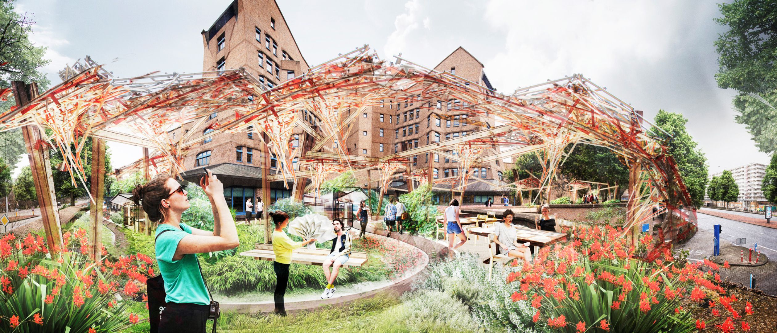 ING Bank Campus Gardens, Amsterdamse Poort, Amsterdam